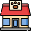 Animal shelter icon 64x64