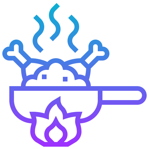 Frying pan icon