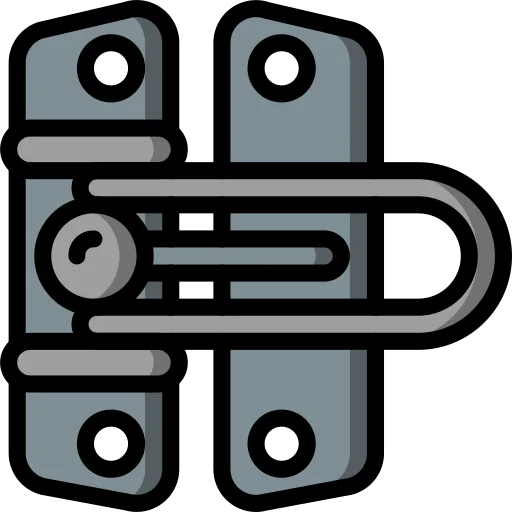 Door lock icon