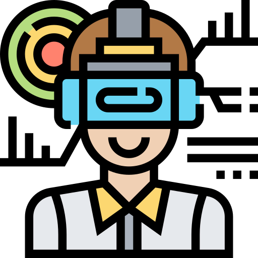Virtual reality icon