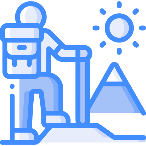 Hiking icon