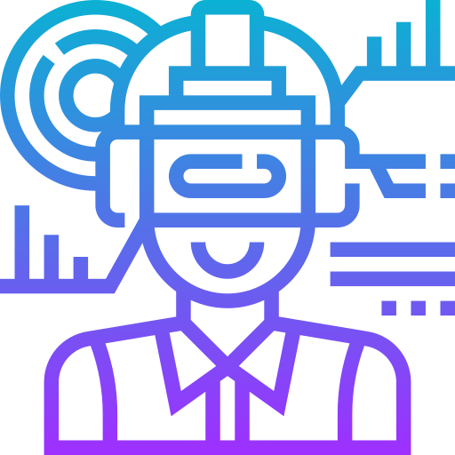 Virtual reality icon