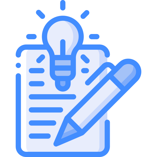 Creative writing icon