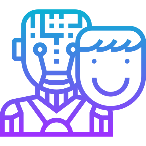 Robot ícono
