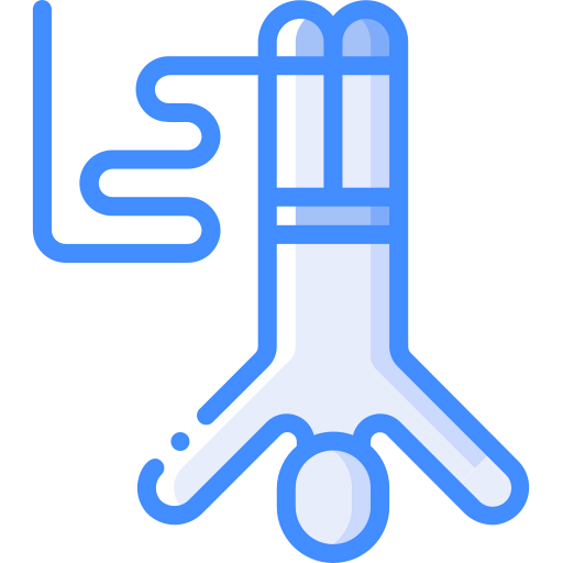 Bungee jumping icon