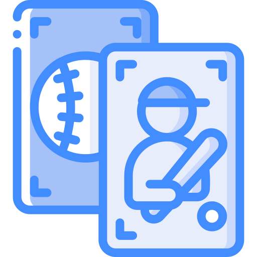 Baseball card icon