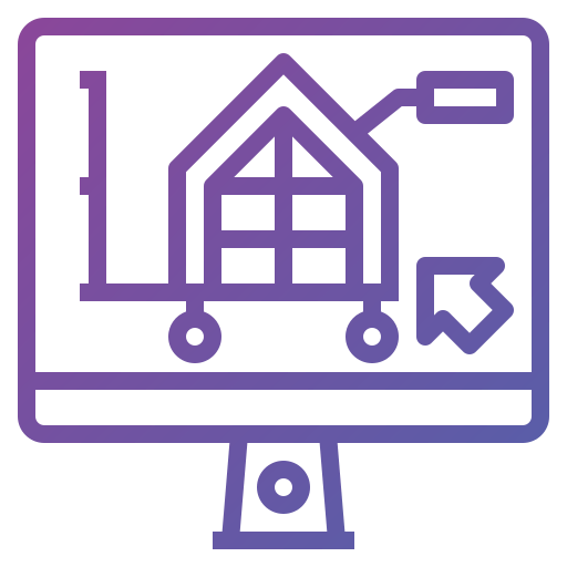 Front view icon