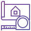 Measuring tape icon 64x64