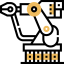 Robotic arm icon 64x64