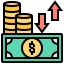 Cash flow icon 64x64