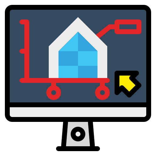 Front view icon