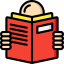 Reading book icon 64x64
