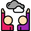 Cloud watching icon 64x64