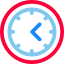 Wall clock icon 64x64