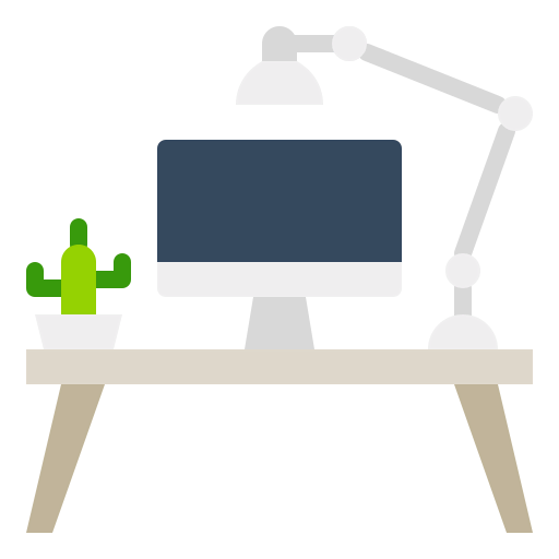 Desktop computer icon