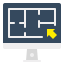 Floor plan アイコン 64x64