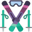 Skiing icon 64x64