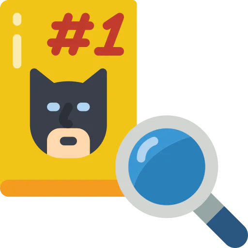 Comic book icon