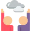 Cloud watching icon 64x64