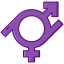Gender fluid Symbol 64x64