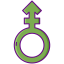 Androgyne Symbol 64x64