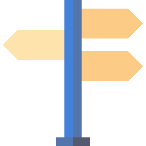 Signpost icon