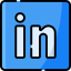Linkedin logo иконка 64x64