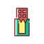 Chocolate bar icon 64x64