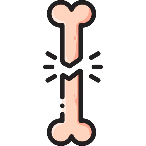 Broken bone icon