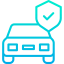 Car insurance icon 64x64