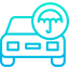 Car insurance icon 64x64
