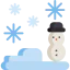 Snowing icon 64x64