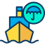 Travel insurance icon 64x64