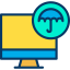 Computer insurance icon 64x64
