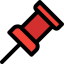 Push pin icon 64x64