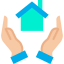 Home insurance icon 64x64