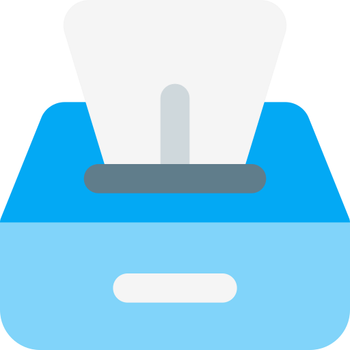 Tissue box icon
