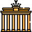 Brandenburg gate icon 64x64