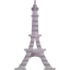 Eiffel tower icon 64x64