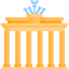 Brandenburg gate icon 64x64
