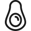 Avocado icon 64x64
