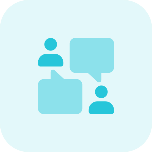 Chatting icon