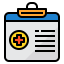 Medical report icon 64x64