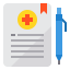 Medical report icon 64x64