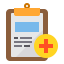 Medical report icon 64x64