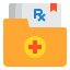 Medical file icon 64x64