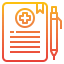 Medical report icon 64x64