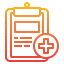 Medical report icon 64x64