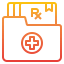 Medical file icon 64x64