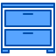 Chest of drawers icon 64x64